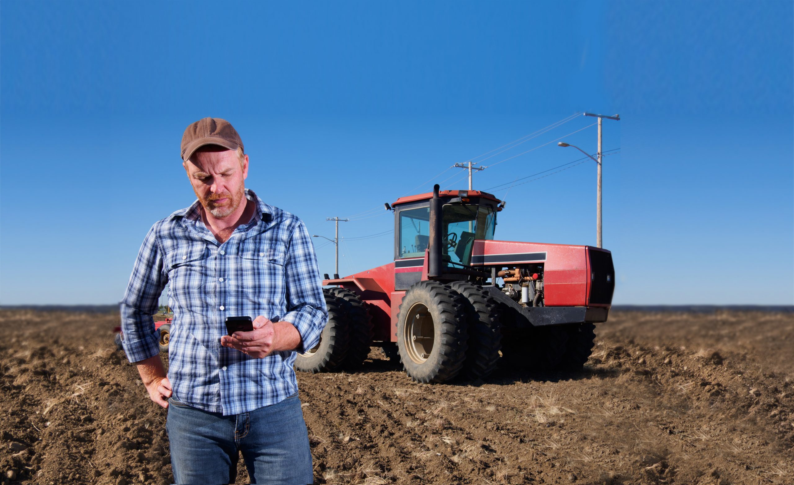 Farmer and Texting